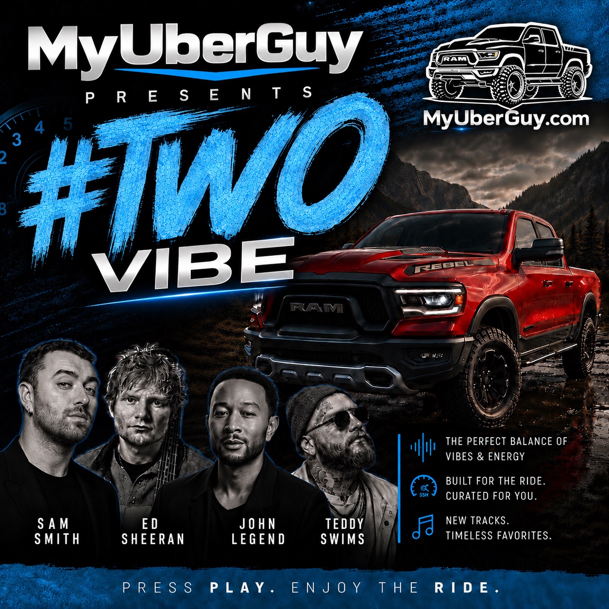 MyUberGuy presents number two Vibe playlist cover
